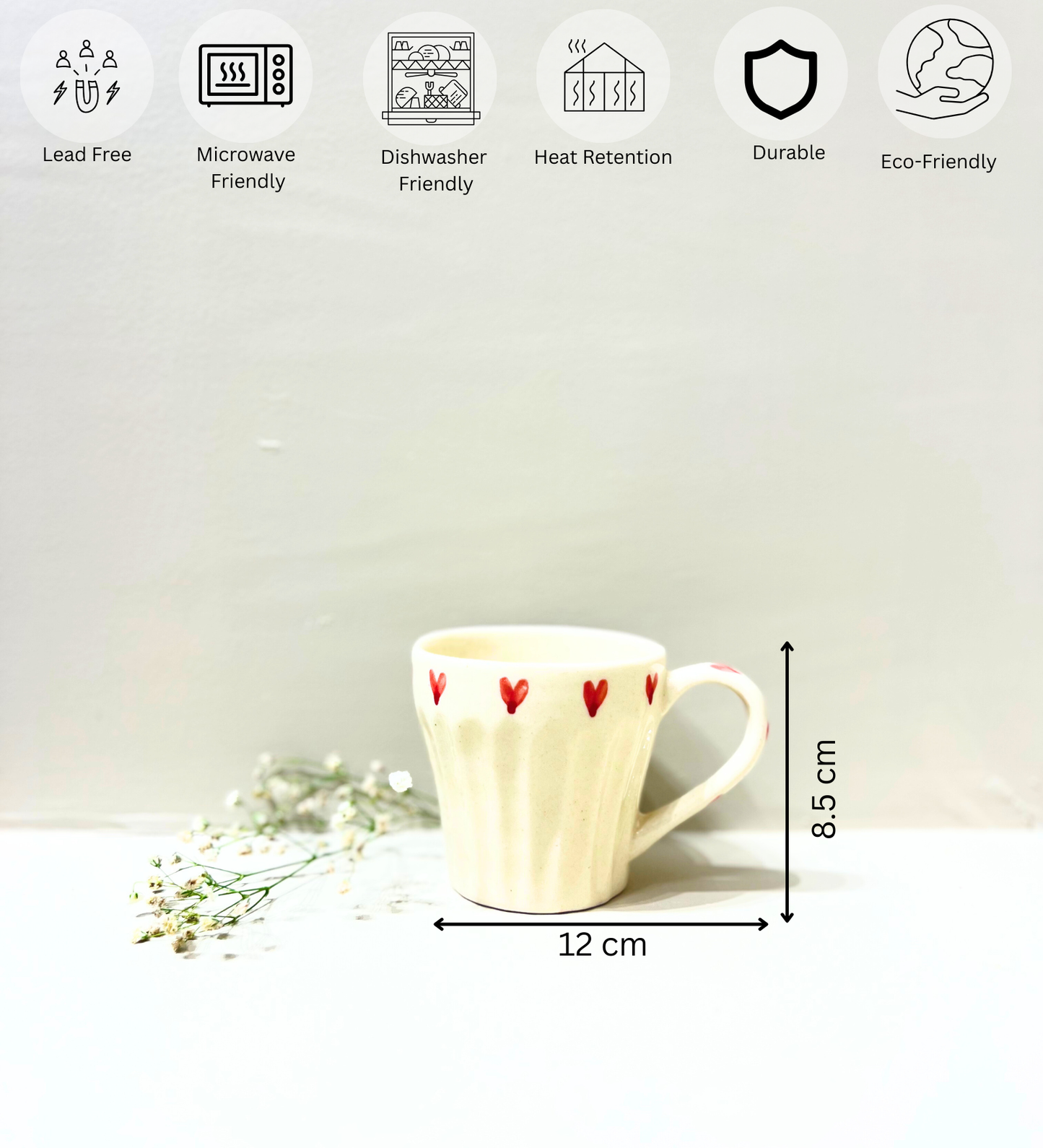 Hearts & Sips – Handcrafted Love Mug