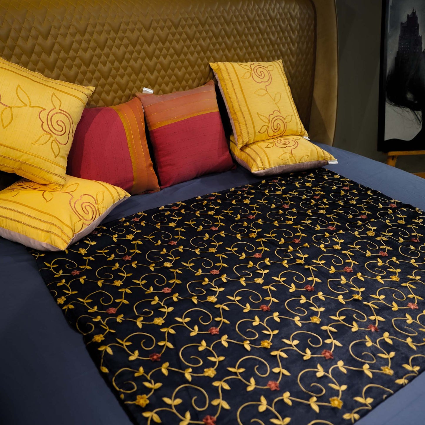 Enchanted Bloom Bed Throw
