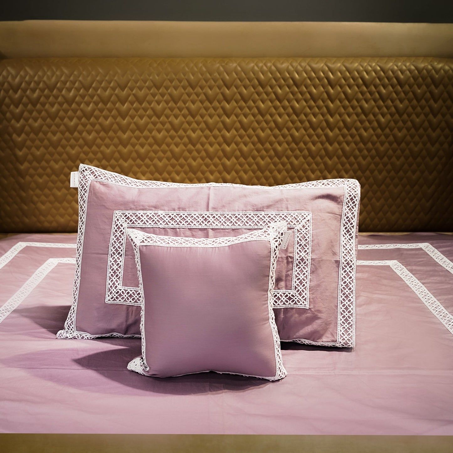 Azure Whisper Cotton Bloom 300 TC|400 TC|500 TC Cushion Cover Sets