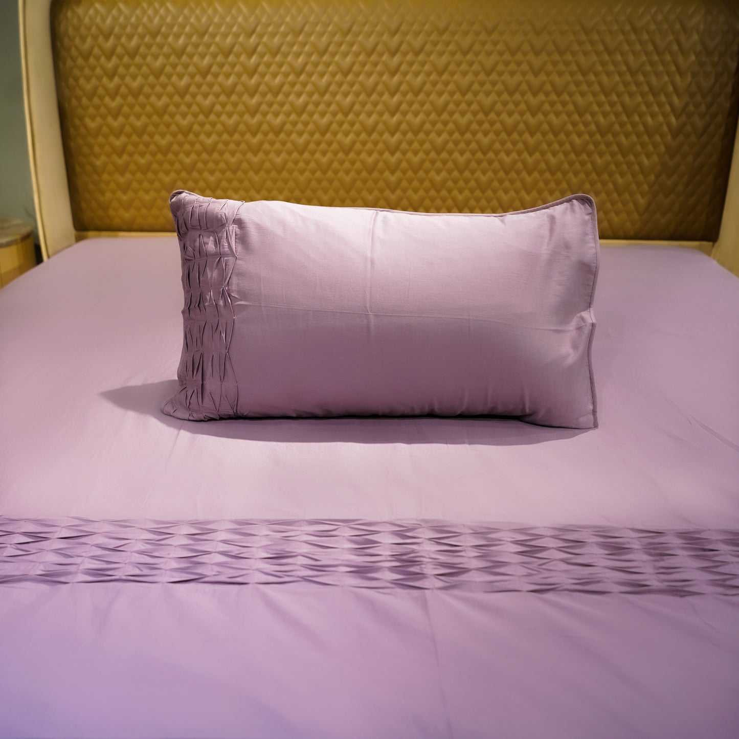 Azure Whisper Honeycomb Serenity 300 TC|400 TC|500 TC Pillow Cover
