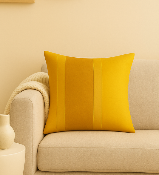 Soleil Raw Silk Cushion Cover