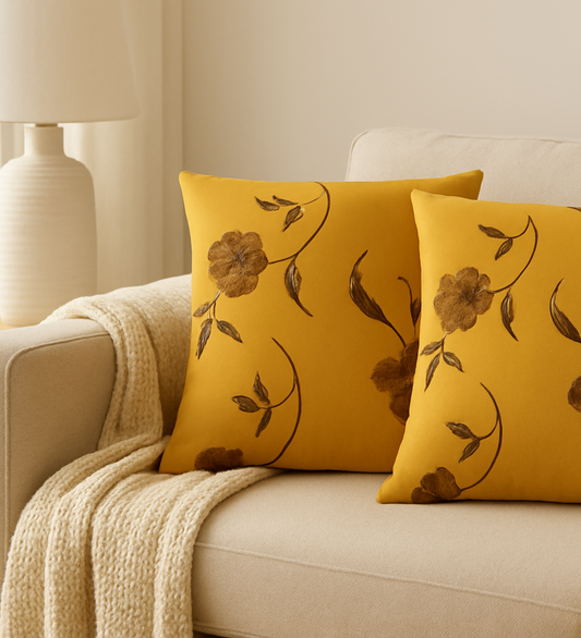 Budding Lily Cushion Cover