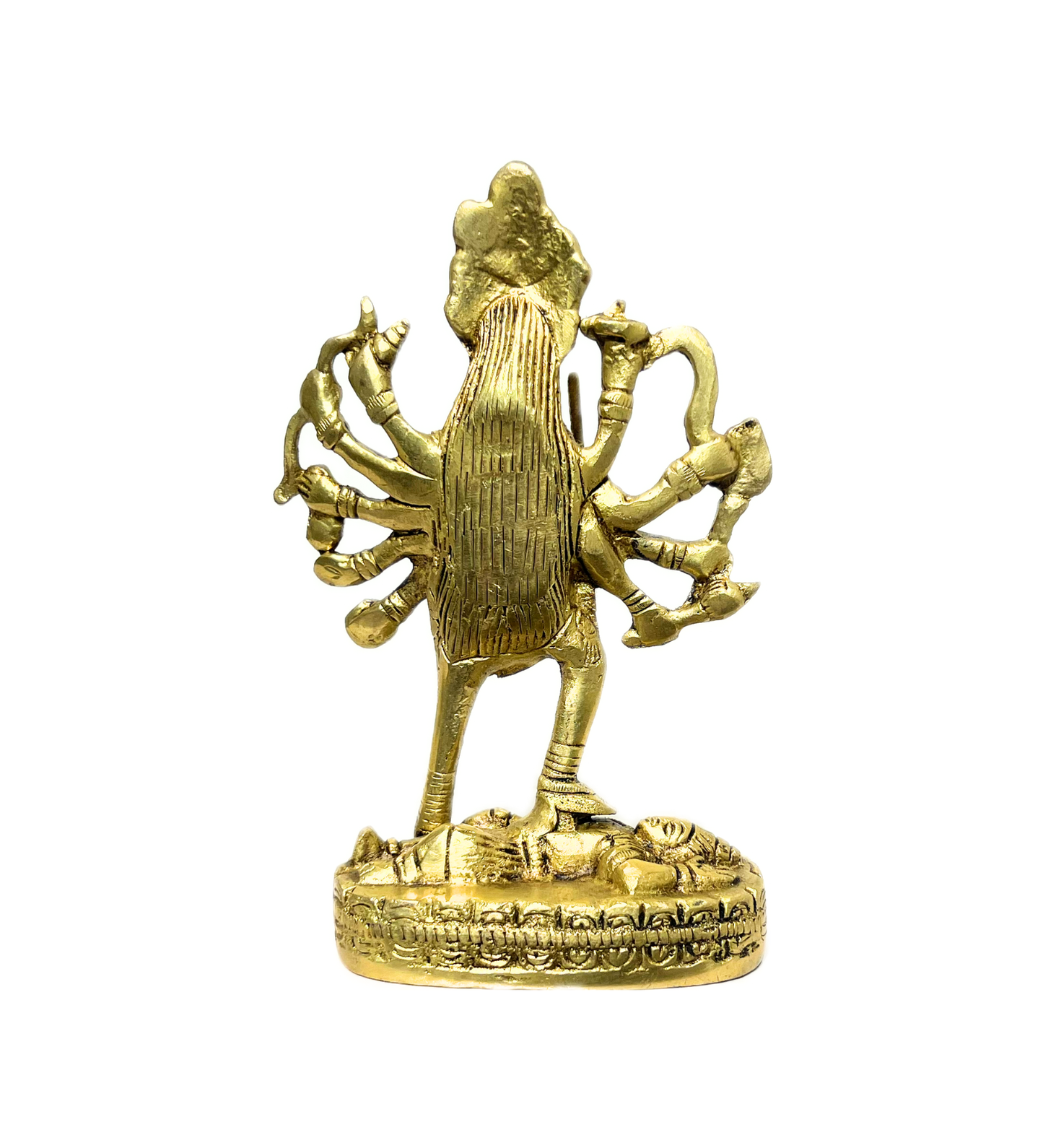 Brass Kali Maa Idol – 100% Pure Brass