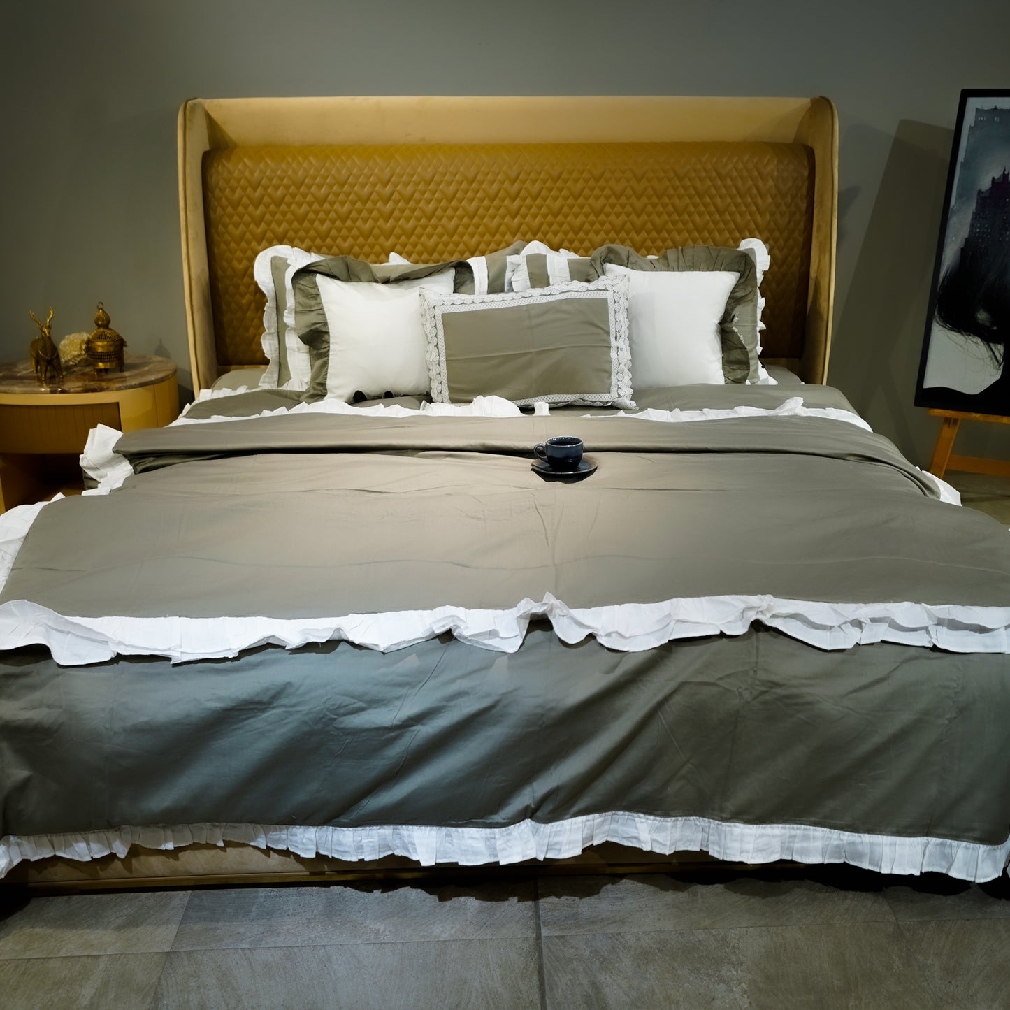 Frill Elegance 300 TC|500 TC Duvet Cover