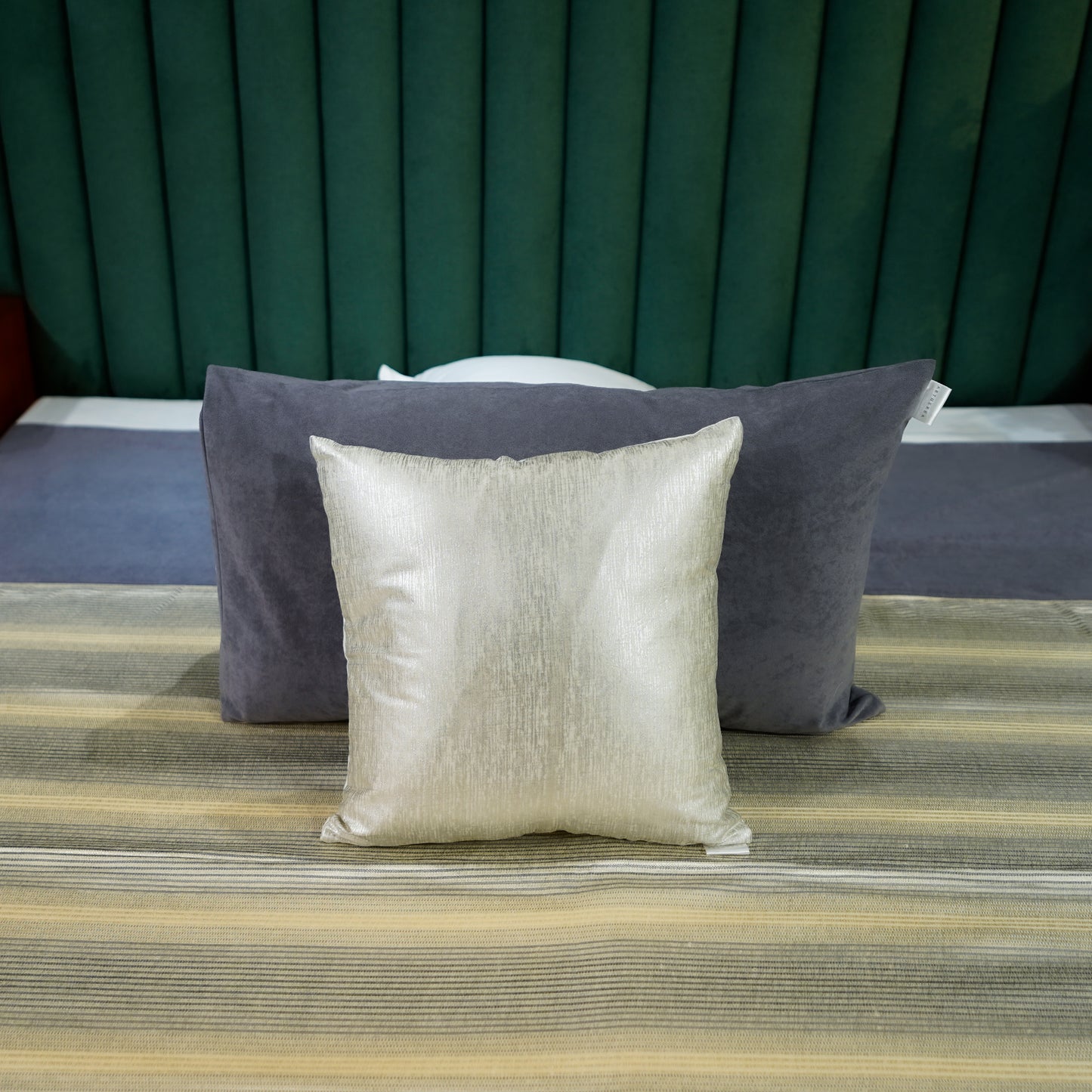 Modern Charcoal Bed Cover