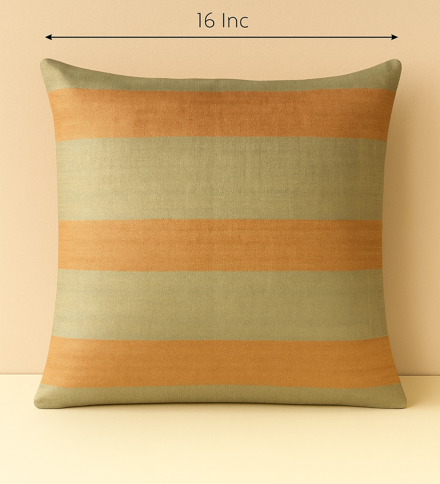 Azure Ember Raw Silk Cushion Cover