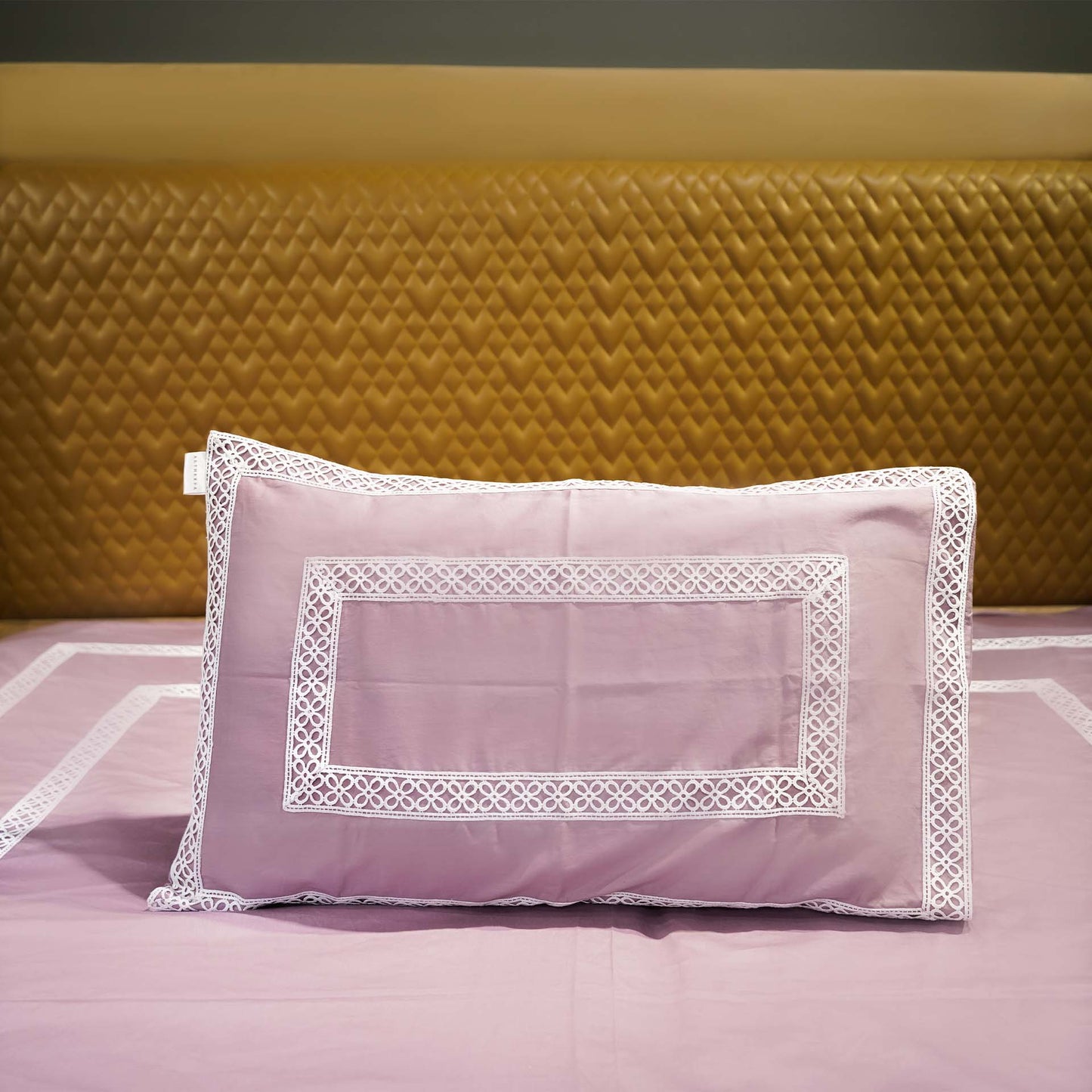Silver Mist Cotton Bloom 300 TC|500 TC Pillow Cover