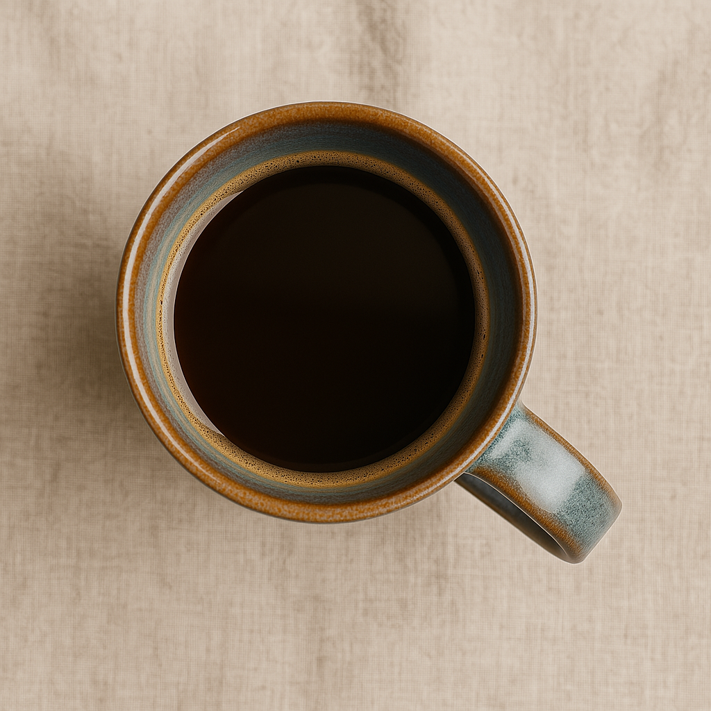 Rustic Stoneware Coffee Mug - Minimalist Handmade Ceramic Coffee Cup