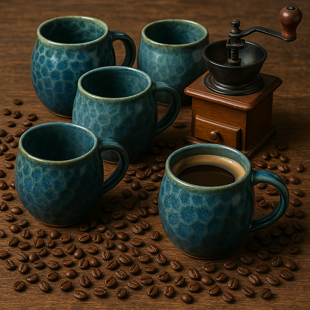 Ocean Moss – Handcrafted Speckled Ceramic Mug