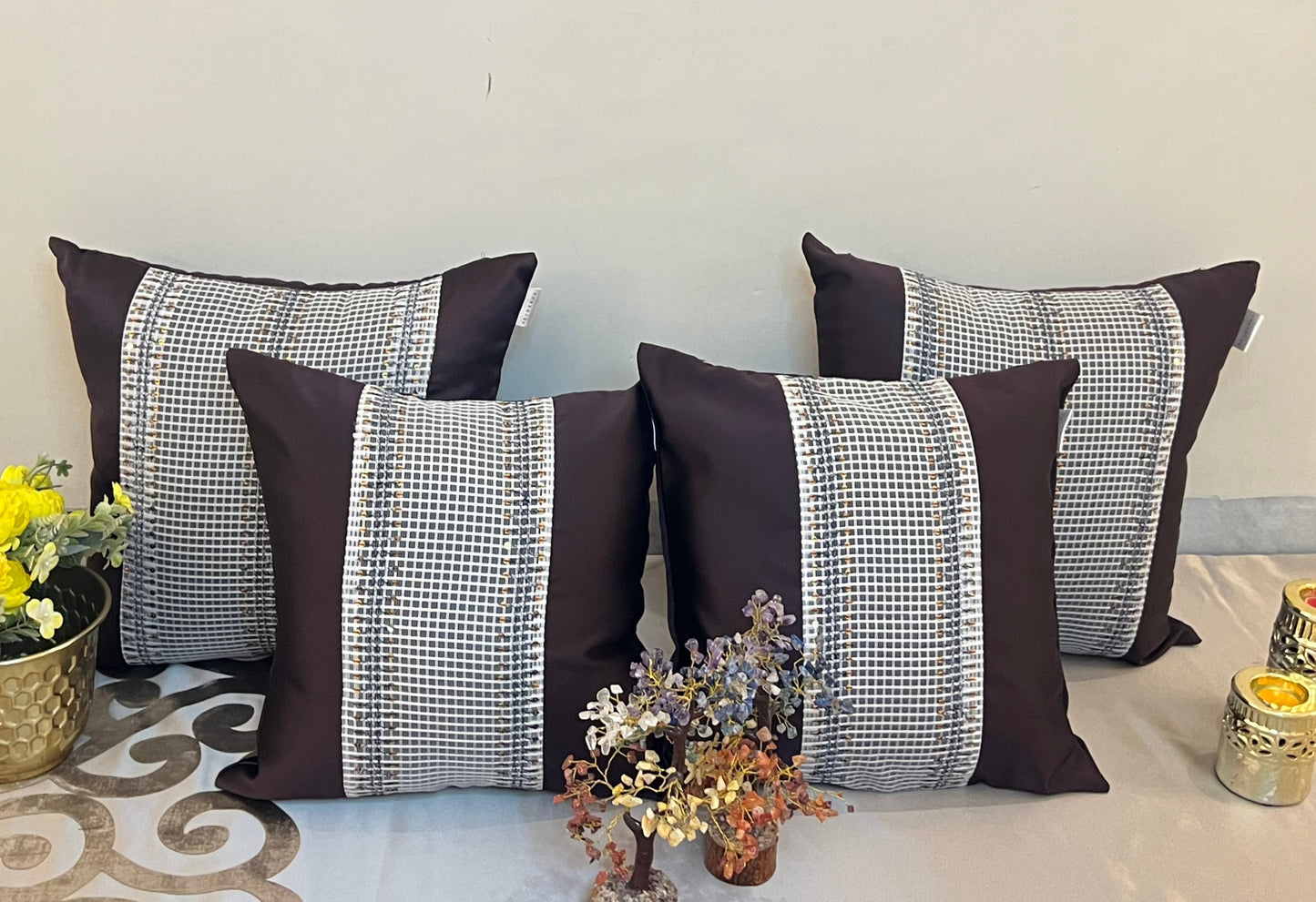 Damson Cushion Cover Sets