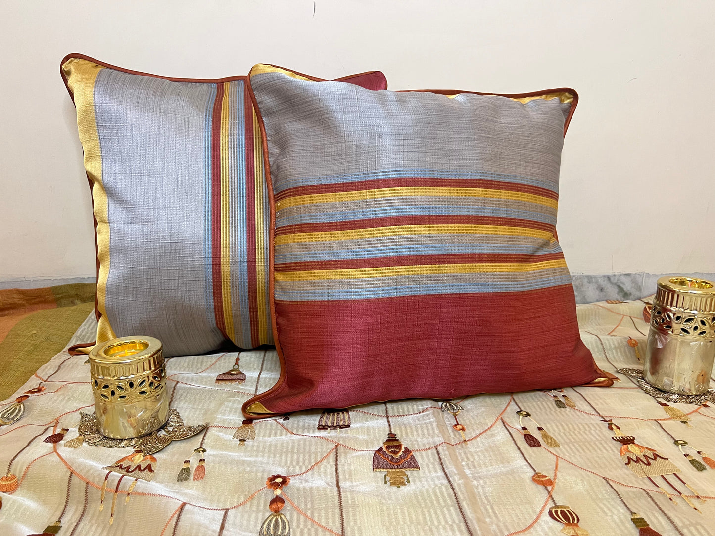 Stripes Cushion Cover Sets