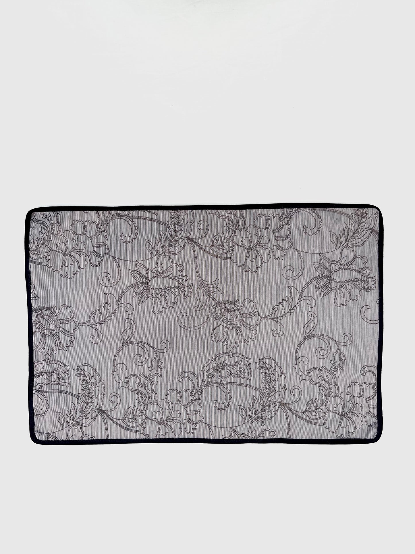 Ashen Floral Tapestry Table Mats