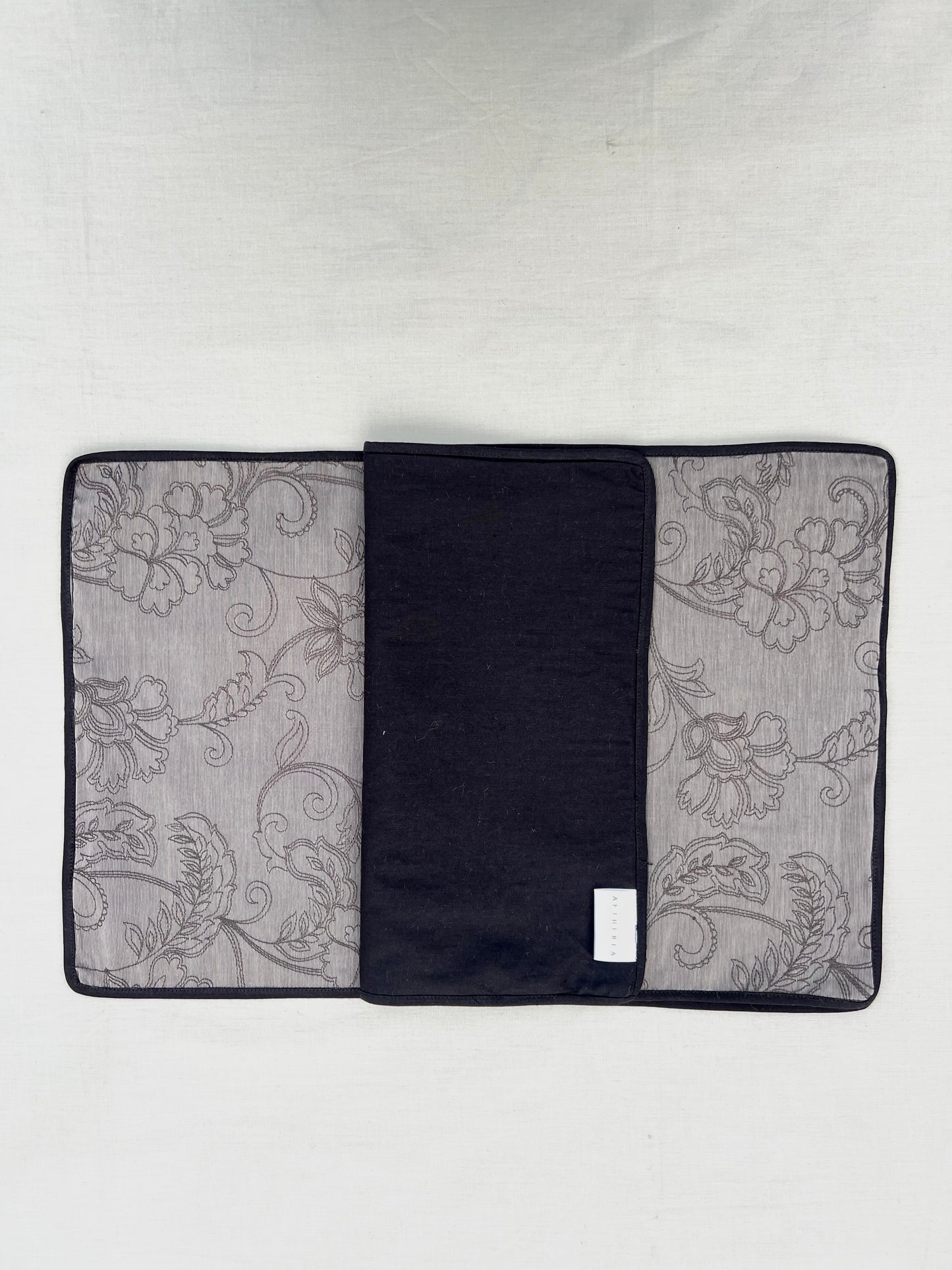 Ashen Floral Tapestry Table Mats