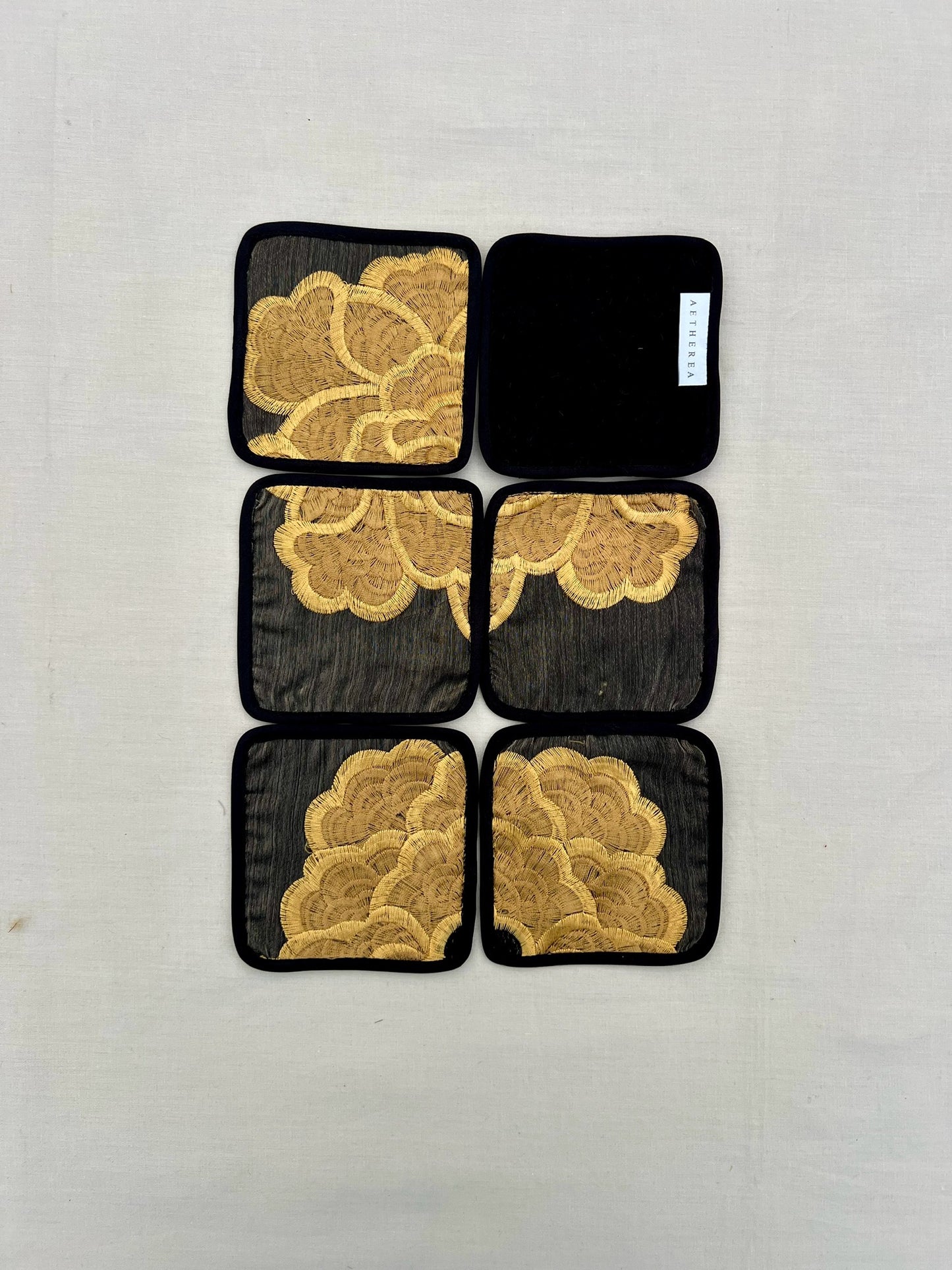 Threaded Blooms Coasters