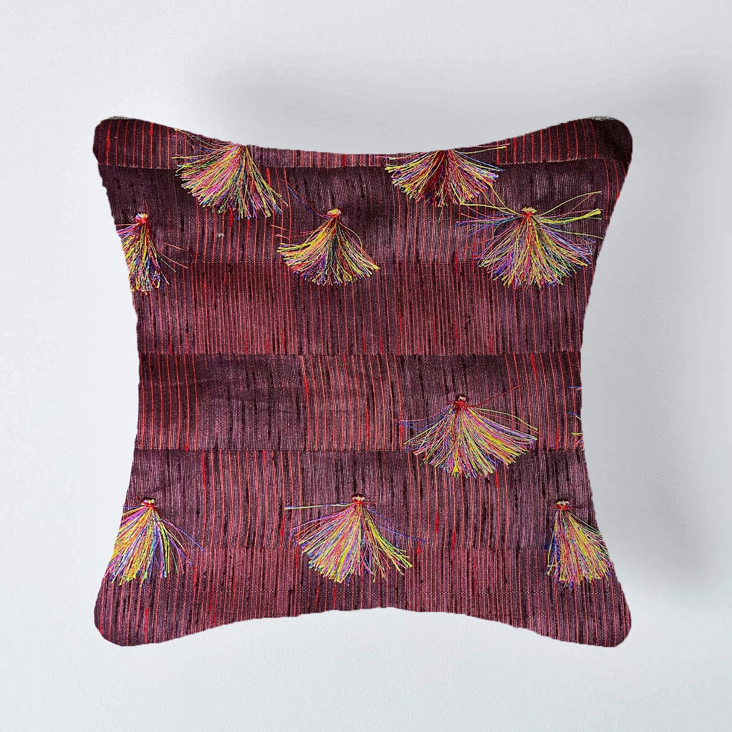 Majestic Plum Cushion Cover