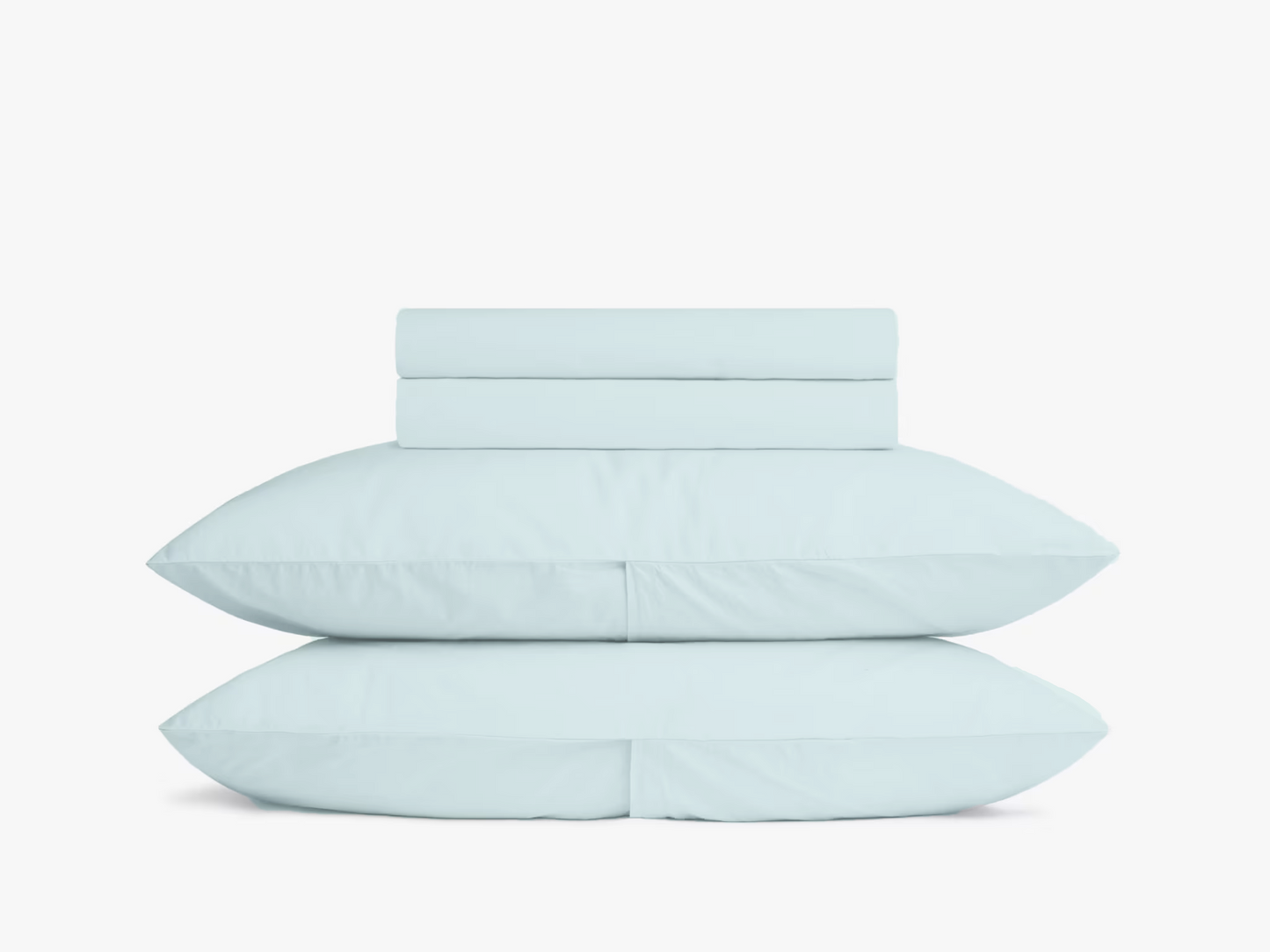 Baby Blue pure cotton flat bed sheet for king/queen/single bed – breathable, soft, skin-friendly & fade-resistant bedding for Indian homes.
