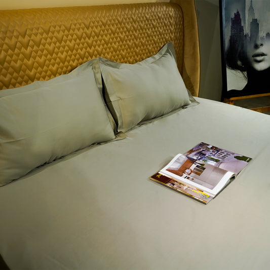 Sage Green Oasis Pillow Cover