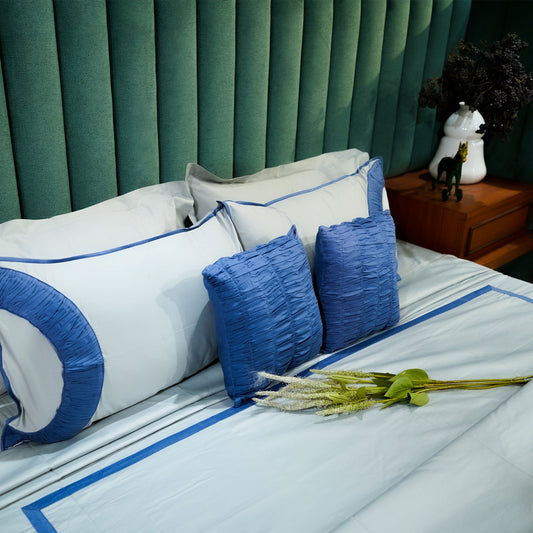 Silver Mist Teardrop Elegance 300 TC|500 TC Pillow Cover