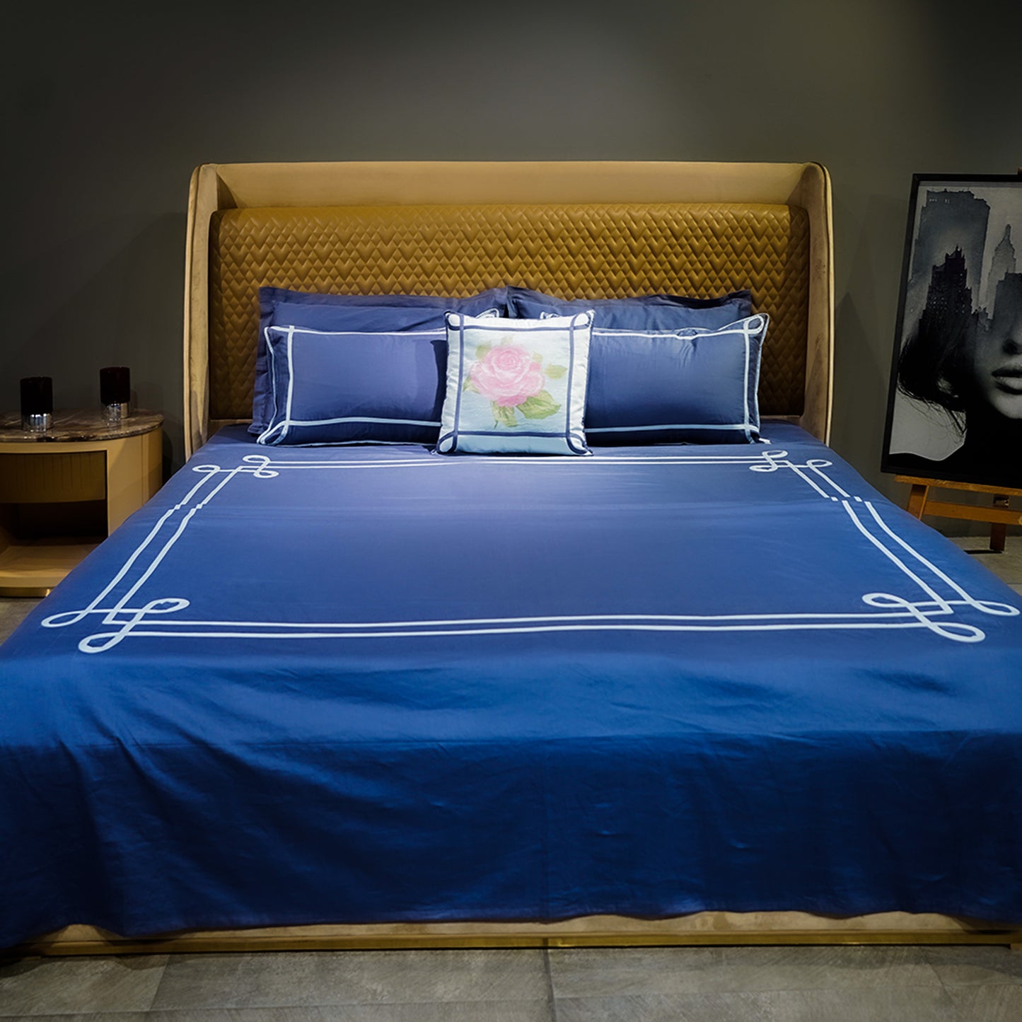Majestic Sapphire Tranquil Curve 300 TC|500 TC Bed Set