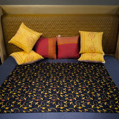 Enchanted Bloom Bed Throw