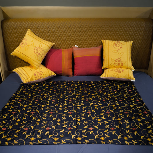 Enchanted Bloom Bed Throw