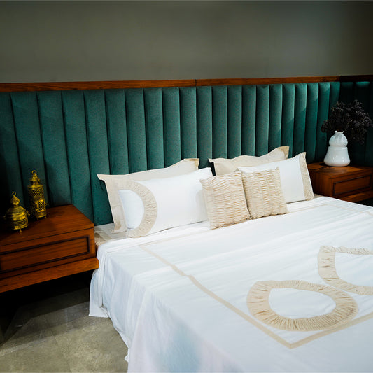 Pure Alabaster Teardrop Elegance 300 TC|400 TC|500 TC Bed Set