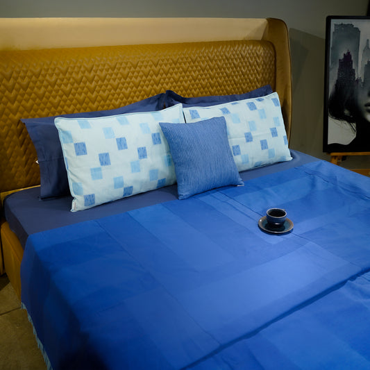 Denim Crossweave Bed Cover