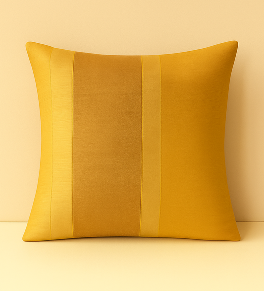 Soleil Raw Silk Cushion Cover