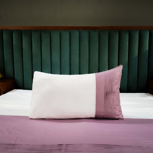 Pure Alabaster Colorplay Stripe 300 TC|400 TC|500 TC Pillow Cover