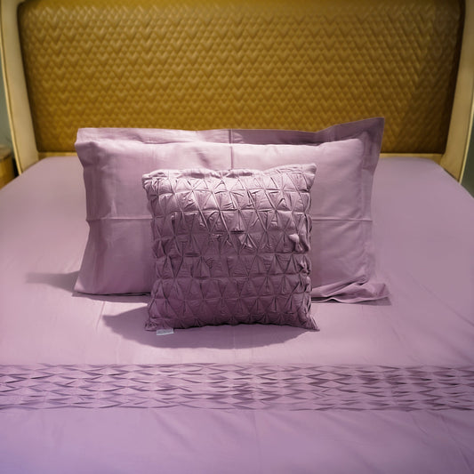 Azure Whisper Honeycomb Serenity 300 TC|400 TC|500 TC Cushion Cover Sets