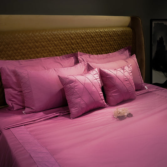 Rose Quartz Diamond Simplicity 300 TC|400 TC|500 TC Bed Set
