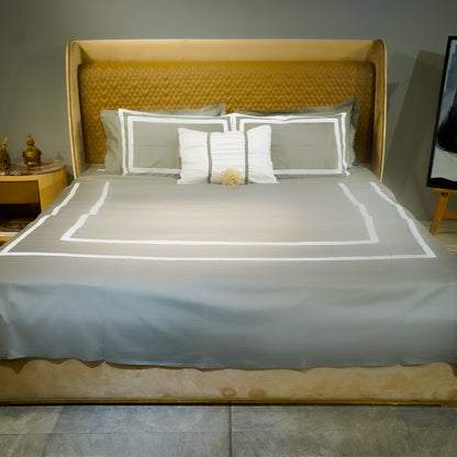 Mystic Moss Opulent Edge 300 TC|500 TC Bed Set