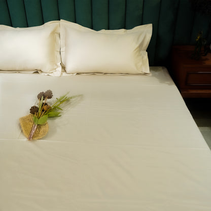 Beige Bliss 300 TC|500 TC Pillow Cover