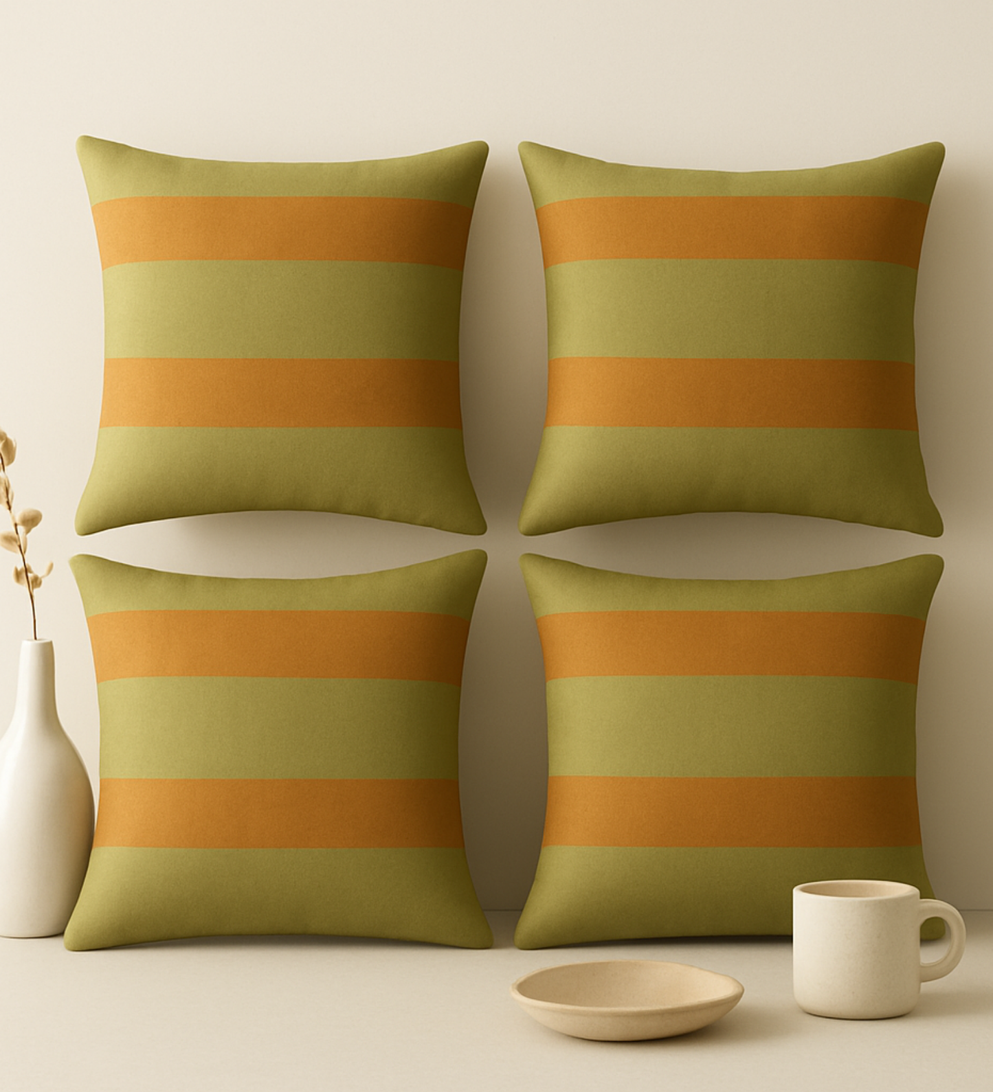 Azure Ember Raw Silk Cushion Cover