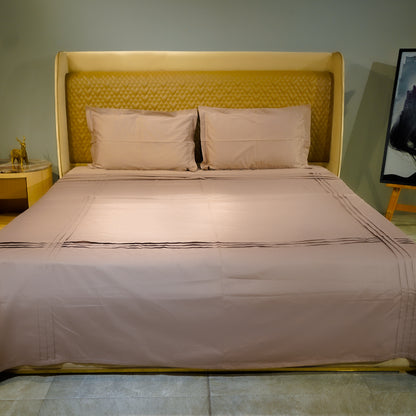 Mocha Bliss Classic Charm 500 TC Bed Set
