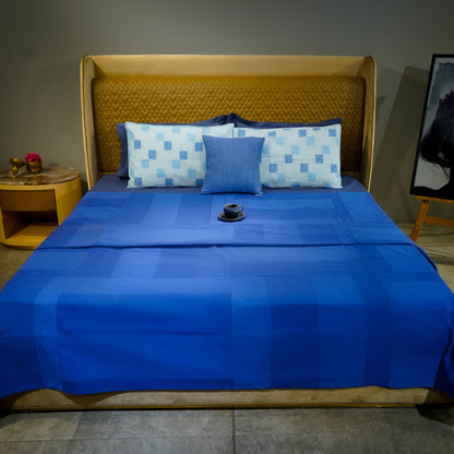 Denim Crossweave Bed Cover