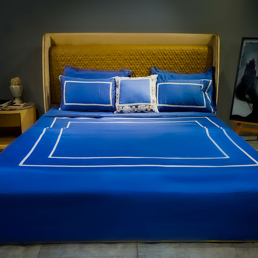 Majestic Sapphire Trimmed Bliss 300 TC|500TC Bed Set