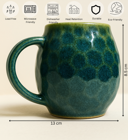 Ocean Moss – Handcrafted Speckled Ceramic Mug