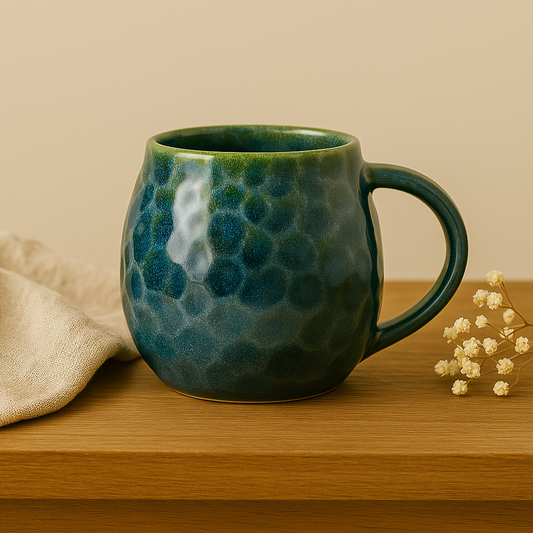 Ocean Moss – Handcrafted Speckled Ceramic Mug