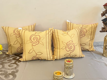 Abstract Rose Cushion Cover Sets