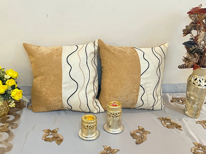 Wavy Beach Curls Cushion Cover Sets