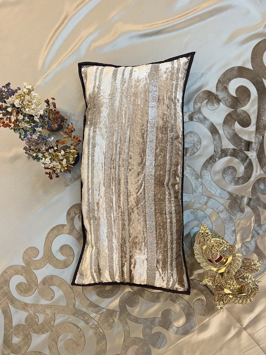 Glimmering Stripes Cushion Cover Sets