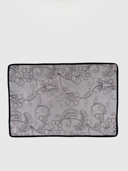 Ashen Floral Tapestry Table Mats