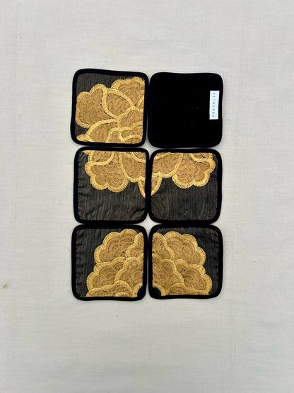 Threaded Blooms Coasters