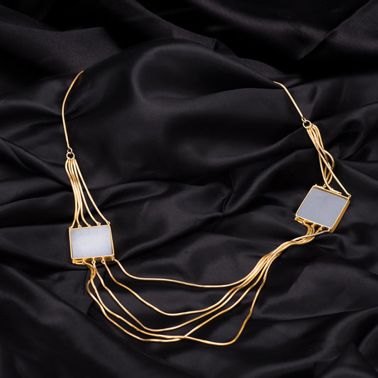 Layered Gold Necklace – Soft Geometry for the Soul