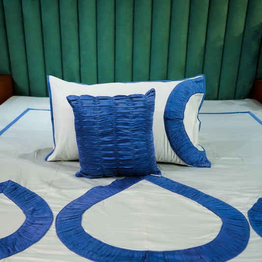 Champagne Charm Teardrop Elegance 300 TC|500 TC Cushion Cover Sets