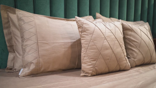 Mocha Bliss Diamond Simplicity 500 TC Bed Set