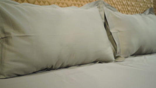 Sage Green pure cotton flat bed sheet for king/queen/single bed – breathable, soft, skin-friendly & fade-resistant bedding for Indian homes.
