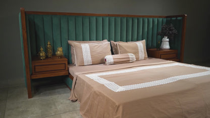 Chic Mocha 500 TC Bed Set
