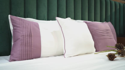 Pure Alabaster Colorplay Stripe 300 TC|500 TC Bed Set